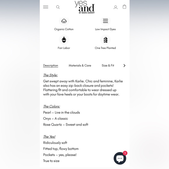 Yes and Organic Karlie LBD S - Picture 15 of 16